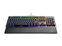 EVGA Z15 RGB Mechanical Gaming Keyboard, Clicky Switch, RGB Backlit LED, Hot Swappable Kailh Speed Bronze Switches