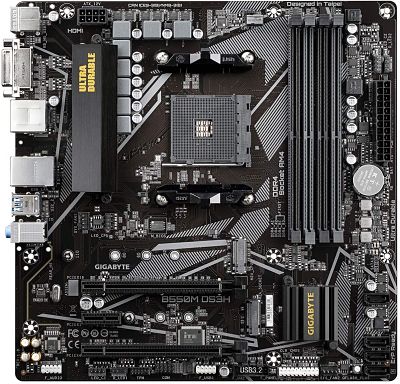 GIGABYTE B550M DS3H