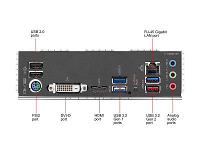 GIGABYTE B550 GAMING X AM4 AMD B550 ATX Motherboard with Dual M.2, SATA 6Gb/s, USB 3.2 Gen 2, PCIe 4.0