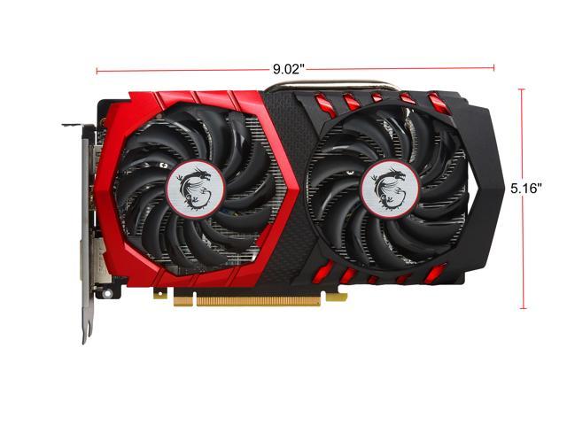 MSI Gaming GeForce GTX 1050 Ti 4GB GDDR5 PCI Express 3.0 x16 ATX Video Card GTX 1050 Ti GAMING X 4G