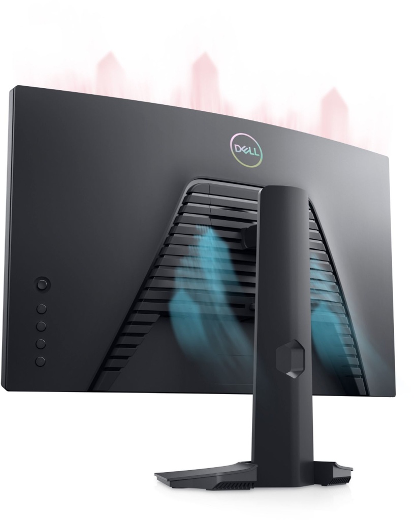 Dell - 24&quot; VA LED FHD Curved Gaming Monitor (HDMI 2.0, Display Port 1.2) - Black