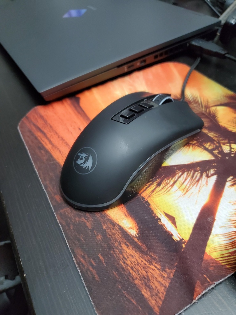 REDRAGON - COBRA M711 Wired Optical Gaming Mouse - Black