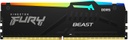 Kingston Fury Beast RGB 8GB 6000MT/s DDR5 CL40 DIMM Módulo único de memoria de escritorio KF560C40BBA-8