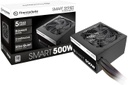 Fuente de poder Thermaltake inteligente de 500 W 80 + blanca,
