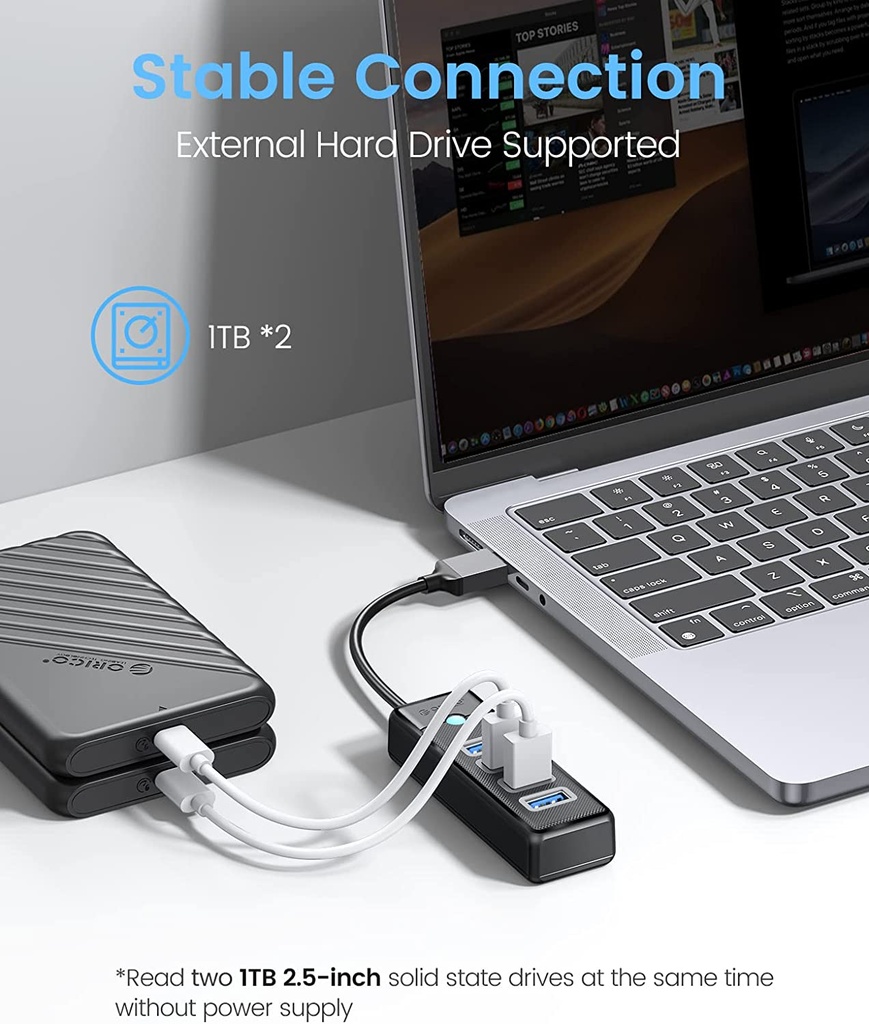 HUB 4-Port USB HUB 3.0, ORICO USB