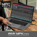 AKAI Professional MPK Mini MK3 - 25 Key USB MIDI Keyboard Controller With 8 Backlit Drum Pads, 8 Knobs and Music Production Software Included (White)