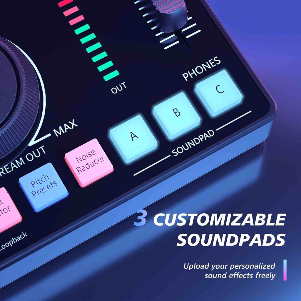 MAONO Streaming Audio Mixer