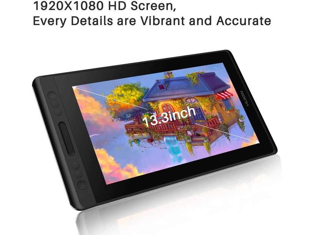Tablet De Dibujo Grafico Huion Kamvas Pro 13