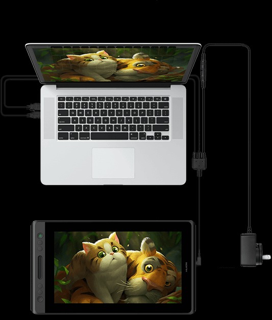 Tablet De Dibujo Grafico Huion Kamvas Pro 13