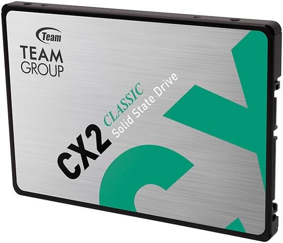 Team Group CX2 2.5&quot; 1TB SATA III 3D NAND Internal Solid State Drive (SSD) T253X6001T0C101