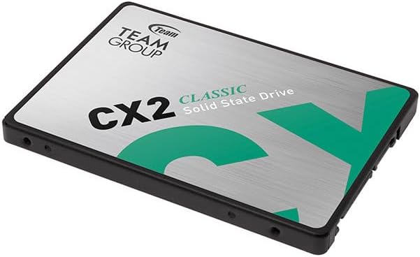Team Group CX2 2.5&quot; 1TB SATA III 3D NAND Internal Solid State Drive (SSD) T253X6001T0C101