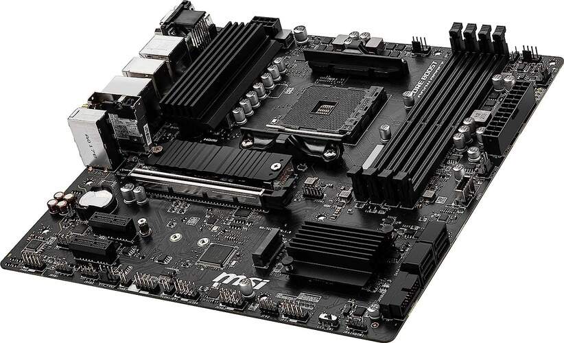 MSI B550M PRO-VDH WiFi ProSeries Placa base (AMD AM4, DDR4, PCIe 4.0, SATA 6Gb/s, M.2, USB 3.2 Gen 1, Wi-Fi, D-SUB/HDMI/DP, Micro-ATX)