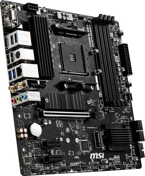 MSI B550M PRO-VDH WiFi ProSeries Placa base (AMD AM4, DDR4, PCIe 4.0, SATA 6Gb/s, M.2, USB 3.2 Gen 1, Wi-Fi, D-SUB/HDMI/DP, Micro-ATX)