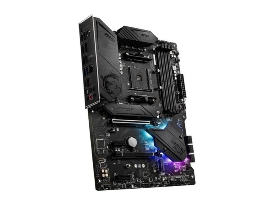 Tarjeta Madre MSI MPG B550 GAMING PLUS AM4 AMD B550 SATA 6Gb/s USB 3.0 ATX AMD Motherboard