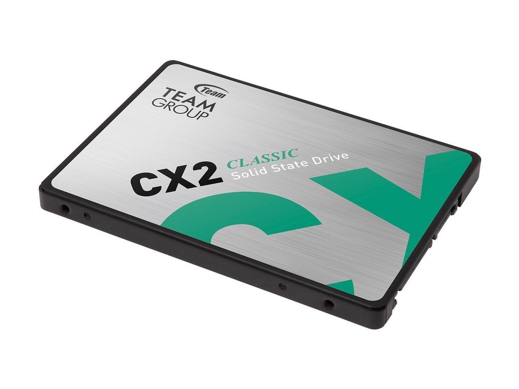 Team Group CX2 2.5&quot; 512GB SATA III 3D NAND Internal Solid State Drive (SSD) T253X6512G0C101