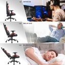 Silla Gamer Homall Roja (2991)
