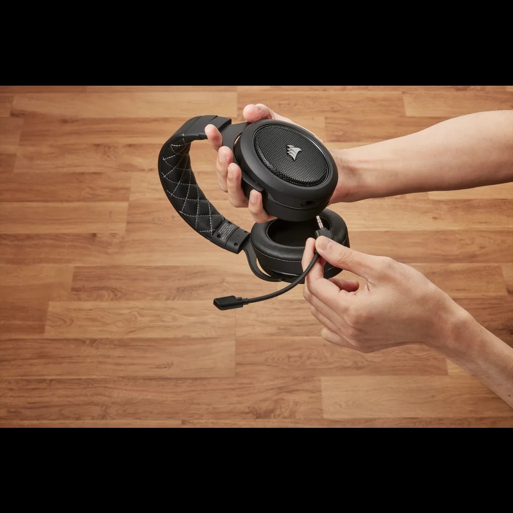 Audifonos Corsair HS70 Pro Inalambricos - Carbon Black - PC, PS5, PS4