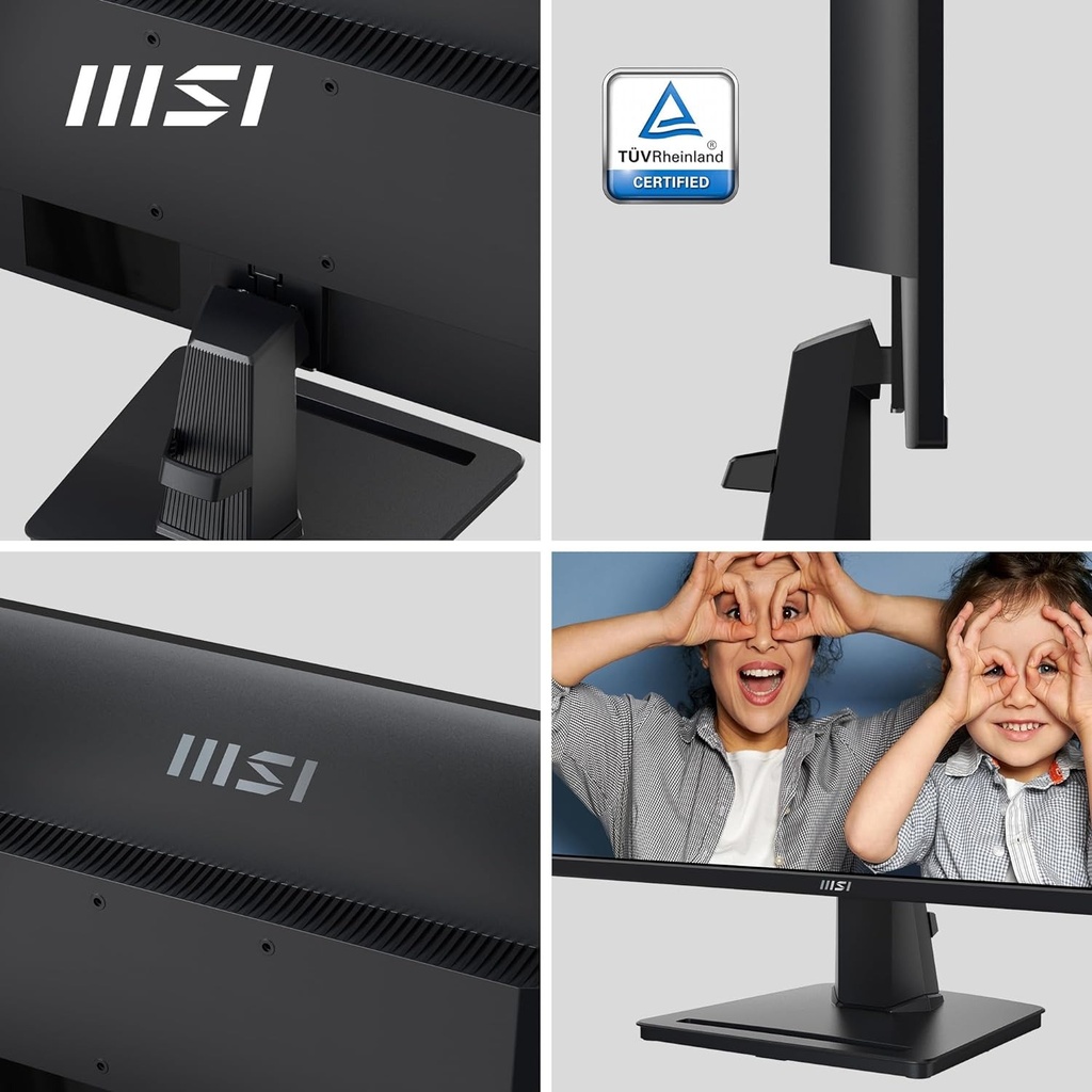 Monitor MSI PRO MP251 24.5-inch IPS 1920 x 1080, 100Hz, HDMI, VGA Port, VESA, Speaker, 1ms, Black