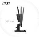 Monitor MSI PRO MP251 24.5-inch IPS 1920 x 1080, 100Hz, HDMI, VGA Port, VESA, Speaker, 1ms, Black