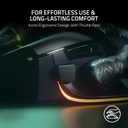 Razer Basilisk V3 - Ratón ergonómico personalizable para juegos: el interruptor de mouse para juegos más rápido - Iluminación Chroma RGB - Sensor óptico de 26K DPI - Negro clásico