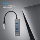 TWOPAN USB C Hub T1-H, 5-en-1