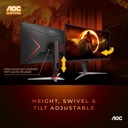 Monitor Curvo AOC Gaming C27G2Z – 27&quot; FullHD VA – 240Hz - 0.5ms