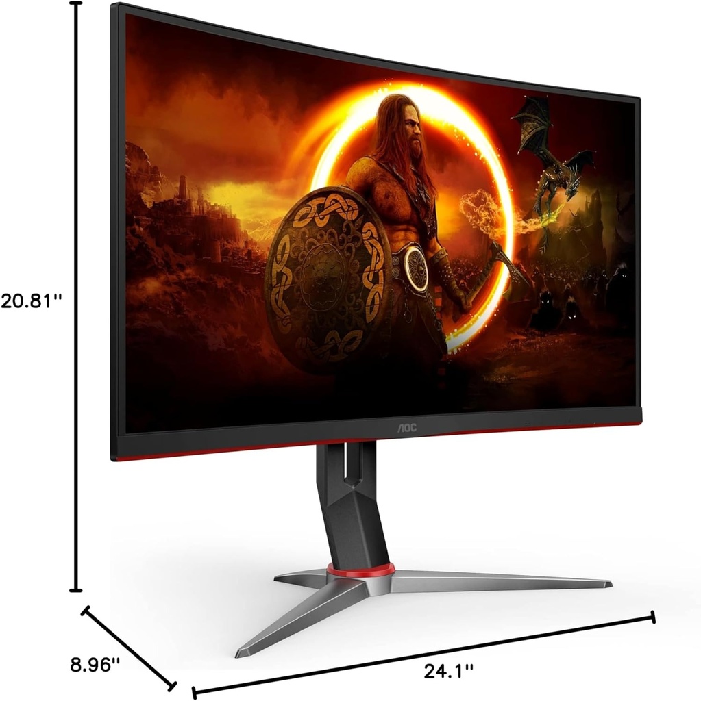 Monitor Curvo AOC Gaming C27G2Z – 27&quot; FullHD VA – 240Hz - 0.5ms