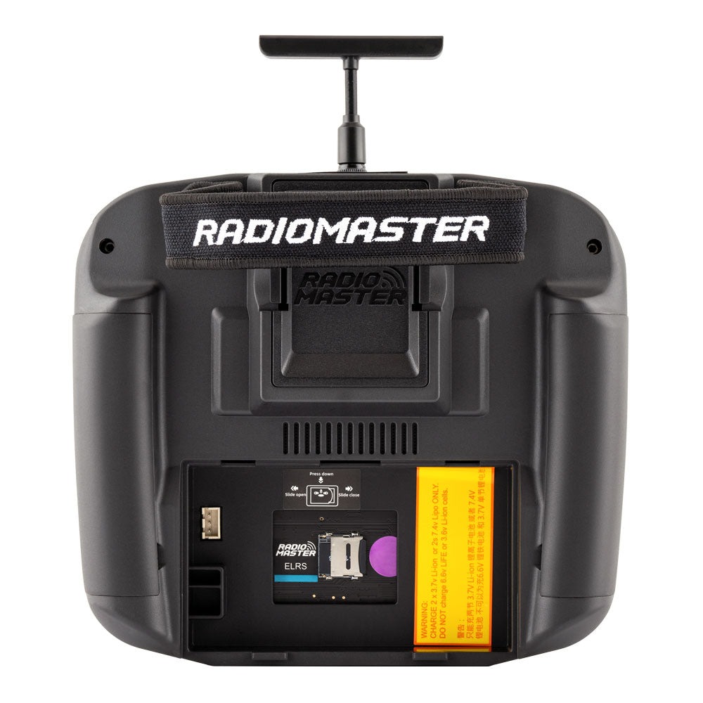 Radio Control RadioMaster Boxer M2 - 2.4GHz 16CH Gimbals con funda de transporte, modo 2 (ELRS)