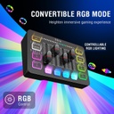FIFINE Paquete de equipos de juego, juego de micrófono dinámico XLR/USB para juegos con mezclador de audio para grabación de podcasts, video vocal, juego de jugadores RGB con atenuador de