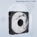 SAMA IMB 3 in 1 ARGB Fan Kit with Fan Hub, Addressable RGB 120mm Fan 3Pin High Airflow Infinity Mirror Low Noise 