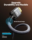 Highwings 4K60HZ Long HDMI Cable, 35FT