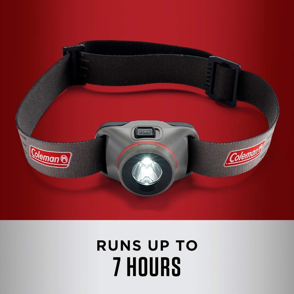 Coleman LED Headlamp with BatteryGuard Technology