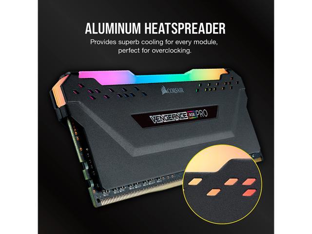 CORSAIR Vengeance RGB Pro 32GB (2 x 16GB) 288-Pin DDR4 SDRAM DDR4 3200 (PC4 25600) Intel XMP 2.0 Desktop Memory Model