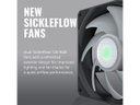 CoolerMaster MasterLiquid ML240L RGB V2, Close-Loop AIO CPU Liquid Cooler, 240 Radiator, Dual SickleFlow 120mm, RGB Lighting, 3rd Gen Dual Chamber Pump for AMD Ryzen/Intel LGA1200/1151