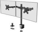 Base Doble Ajustable Wali Para 2 Monitores 17&quot; a 27&quot;