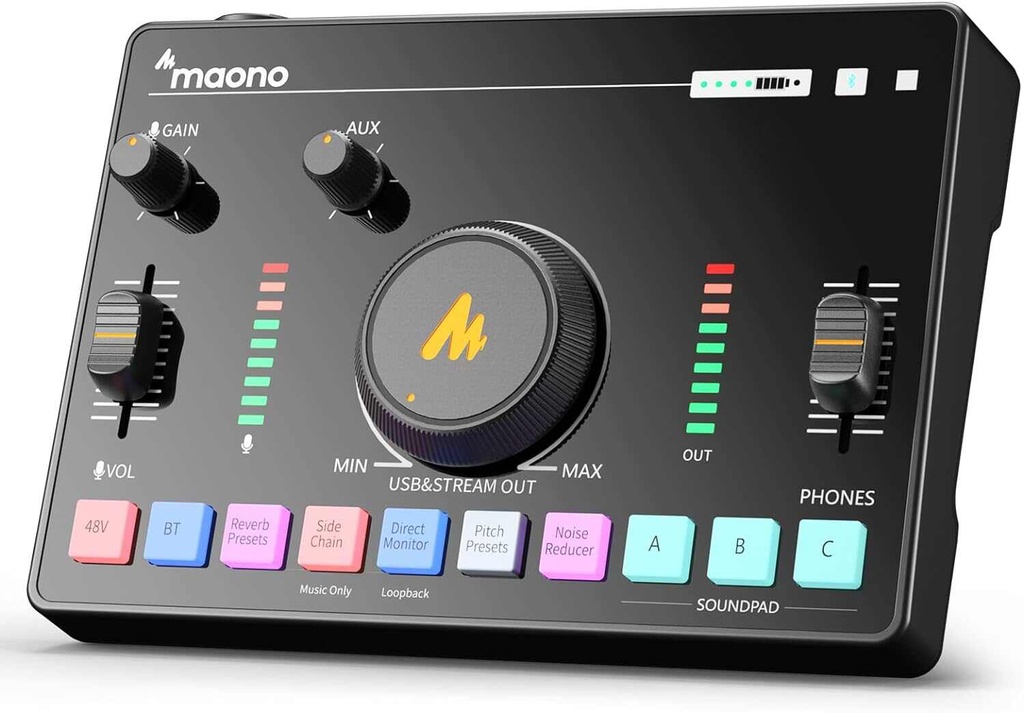 MAONO Streaming Audio Mixer