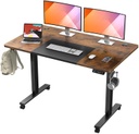 Escritorio Electrico Altura Ajustable MOUNTUP - 55&quot;x28&quot; - Cafè Rustico (UP314-31)
