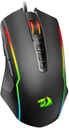 Mouse Gamer Redragon Ranger M910-K cableado - RGB, 8000 DPI ajustable, 9 botones macro programables y botón de fuego, software compatible con teclas DIY