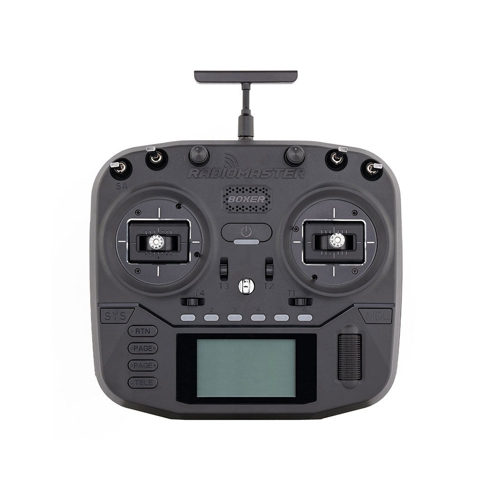 Radio Control RadioMaster Boxer M2 - 2.4GHz 16CH Gimbals con funda de transporte, modo 2 (ELRS)