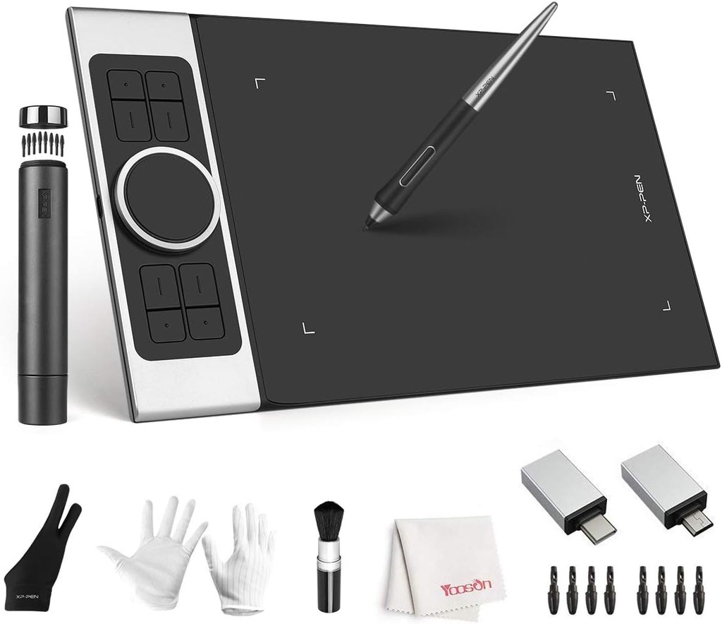 Tableta de dibujo ultrafina, XP PEN Deco Pro Medium 11 x 6 pulgadas