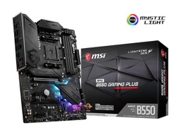 [TJM-00006582] Tarjeta Madre MSI MPG B550 GAMING PLUS AM4 AMD B550 SATA 6Gb/s USB 3.0 ATX AMD Motherboard
