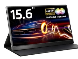 [MNT-00008088] Monitor Portatil ReHisk - 15.6&quot; Full HD IPS - HDMI &amp; USB-C - HDR Ready
