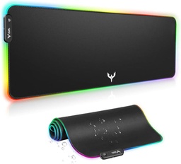 [MOUP-00009456] Tapete para mouse para videojuegos RGB para teclado de computadora, 31.5 x 12 pulgadas de Blade Hawks