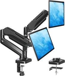 [BM-00010558] MOUNTUP Soporte de monitor doble hidraulico para escritorio de 2 monitores máximo de 32 pulgadas
