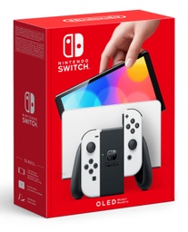 [CVJ-00000096] Nintendo Switch OLED White - White Joy-Con - MicroSD 512GB SD Incluida